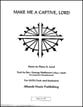 Make Me a Captive, Lord SATB choral sheet music cover